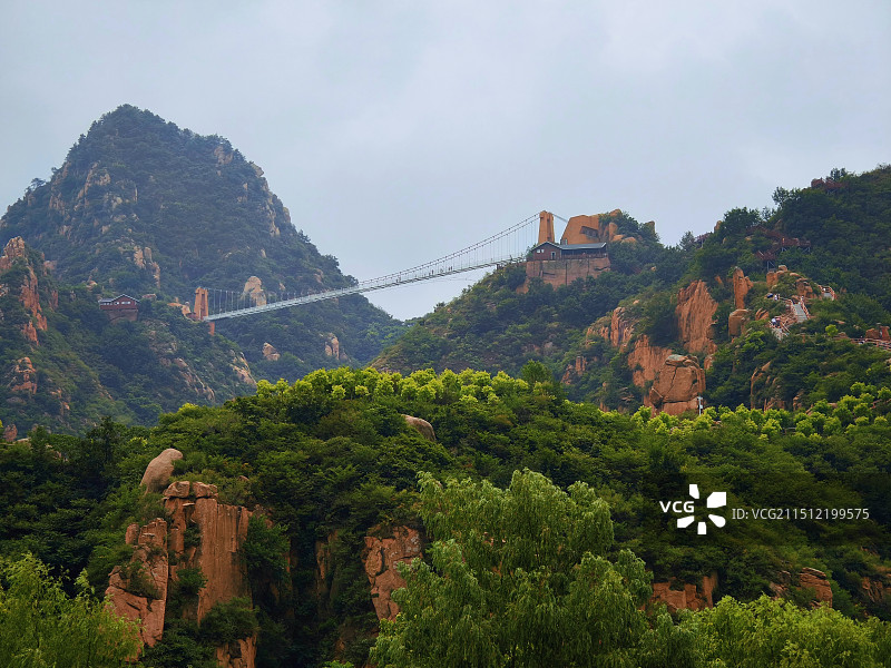 秦皇岛抚宁区冰塘峪长城风情大峡谷景区图片素材