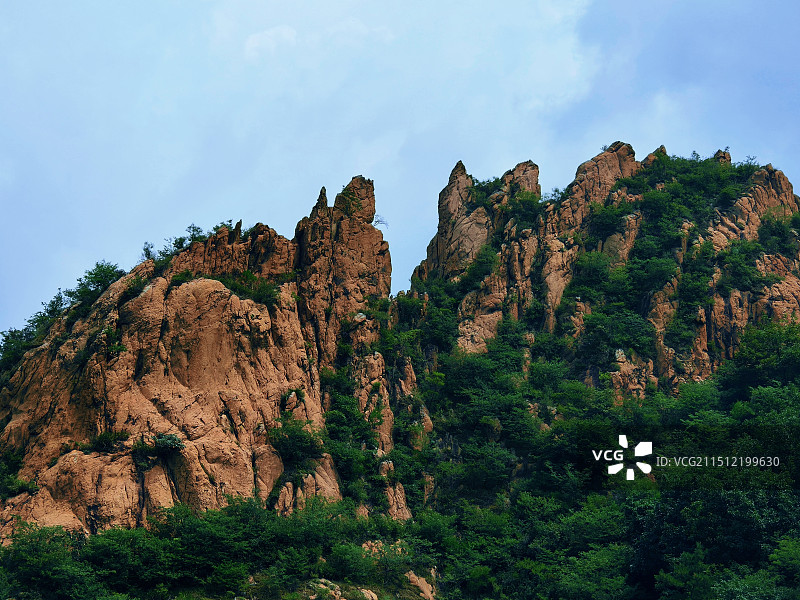 秦皇岛抚宁区冰塘峪长城风情大峡谷景区图片素材