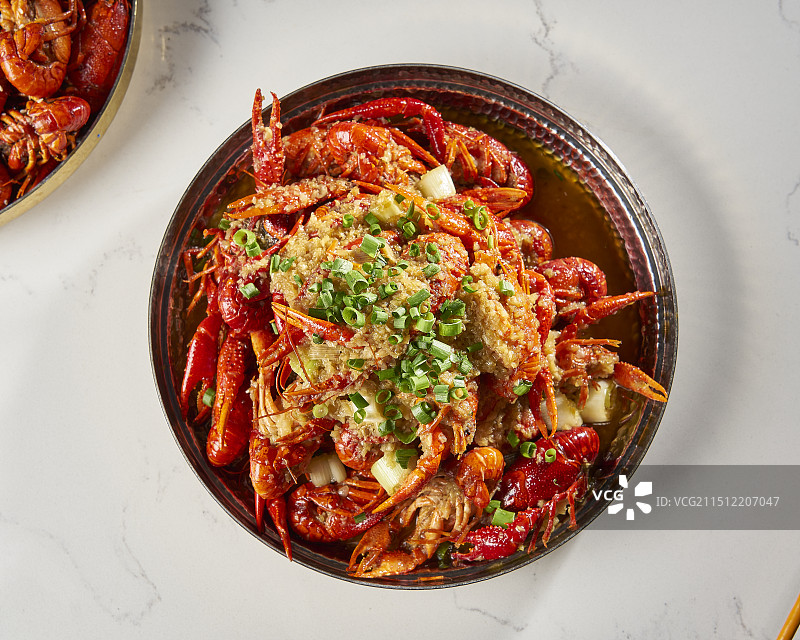 麻辣龙虾料理菜品美食图片素材