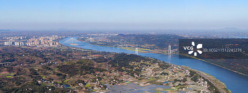 宜宾南溪区长江第一湾景区图片素材