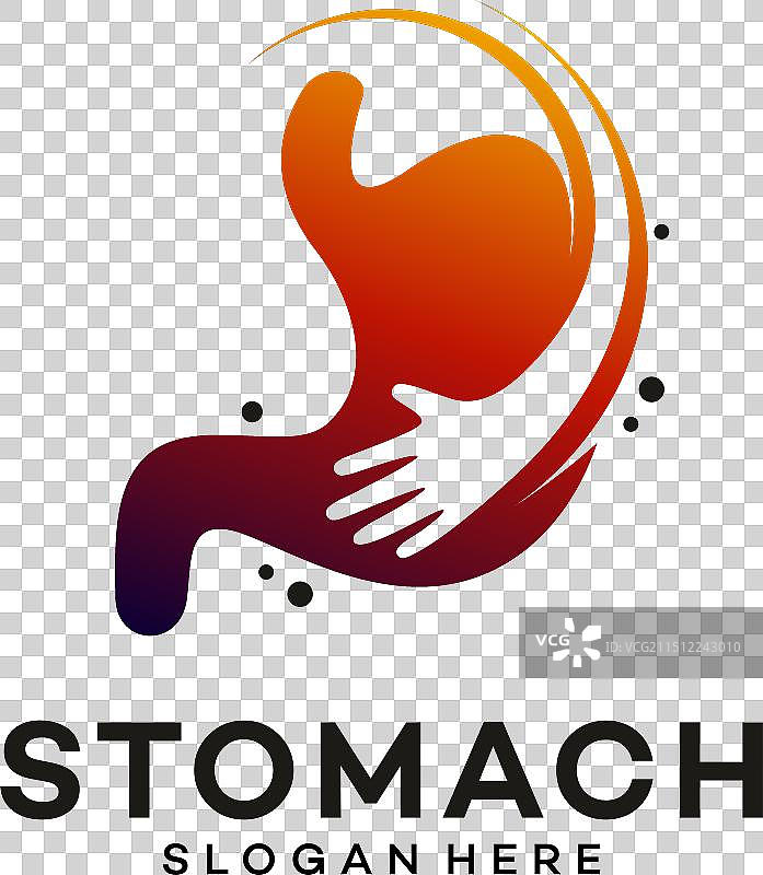 胃部护理标志模板设计图片素材