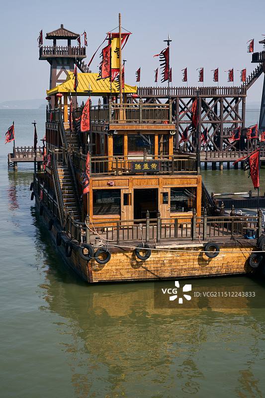 无锡市中央电视台无锡影视基地三国水浒城景区图片素材