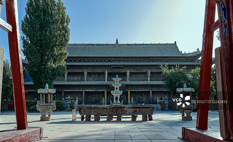 张掖山丹大佛寺旅游景区图片素材