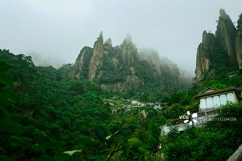 上饶怀玉山景区图片素材