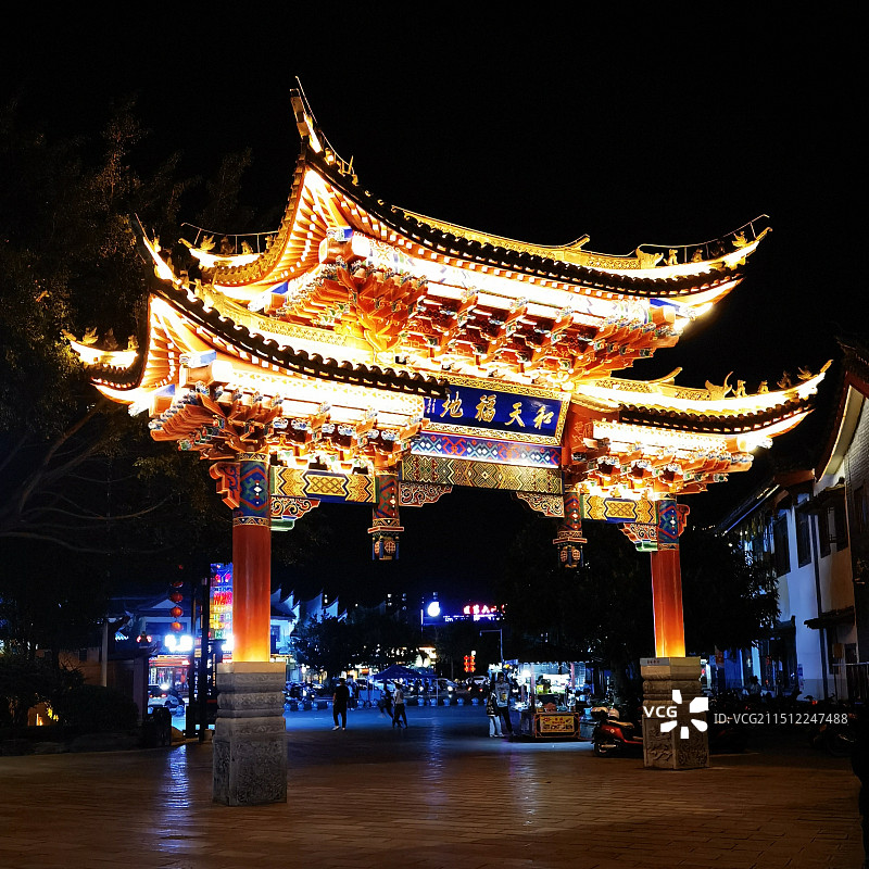 百色市田州古城图片素材