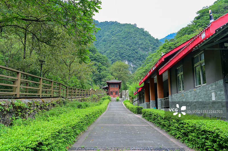雅安蜂桶寨邓池沟景区图片素材