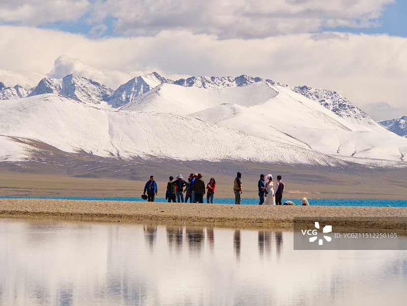 西藏纳木措图片素材