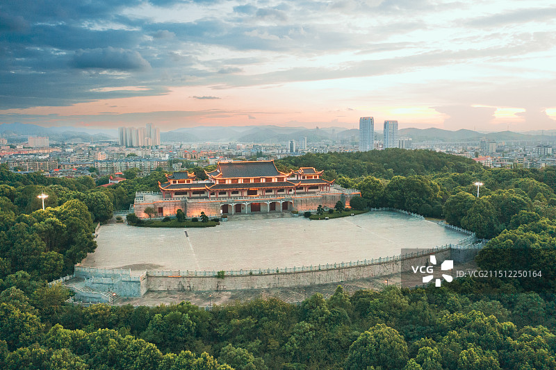 九江中华贤母园景区图片素材