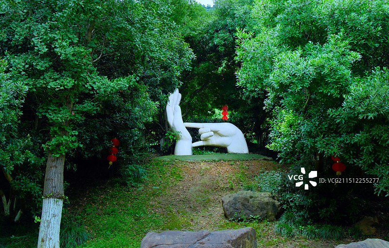 苏州市大阳山国家森林公园图片素材