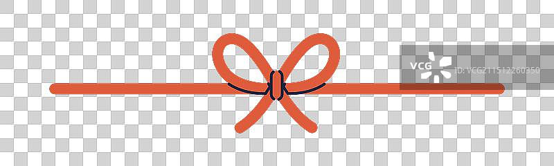 日式水引蝴蝶结图片素材