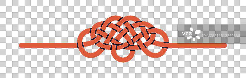 水引结装饰绳精美结图片素材