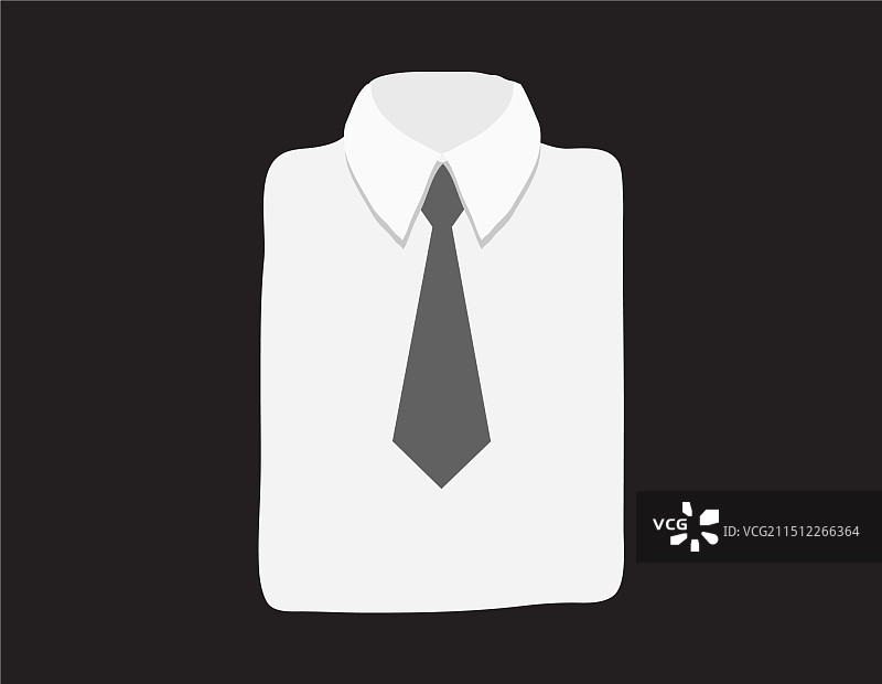 填充扁平实心制服图标图片素材