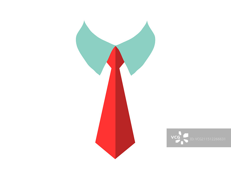 领带简笔画图片素材