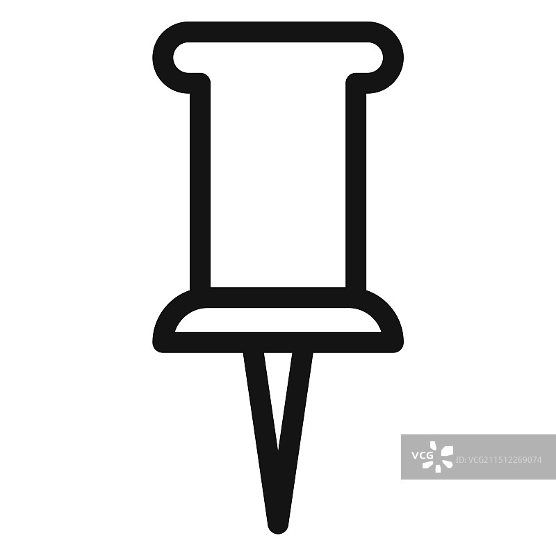 适合固定的图钉图标图片素材