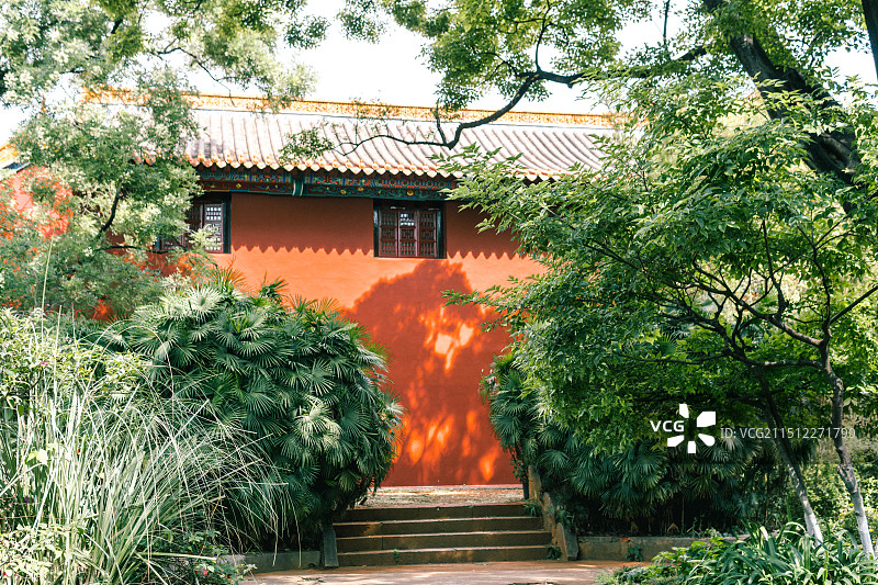 昆明动物园的园艺景观图片素材