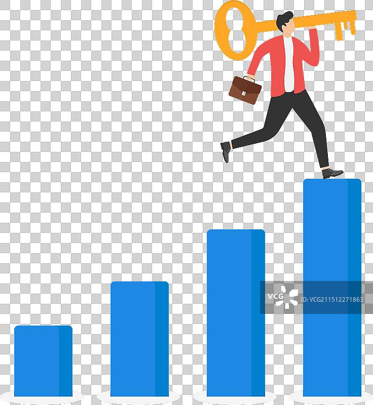 发现通往商业成功的关键创意解决方案图片素材
