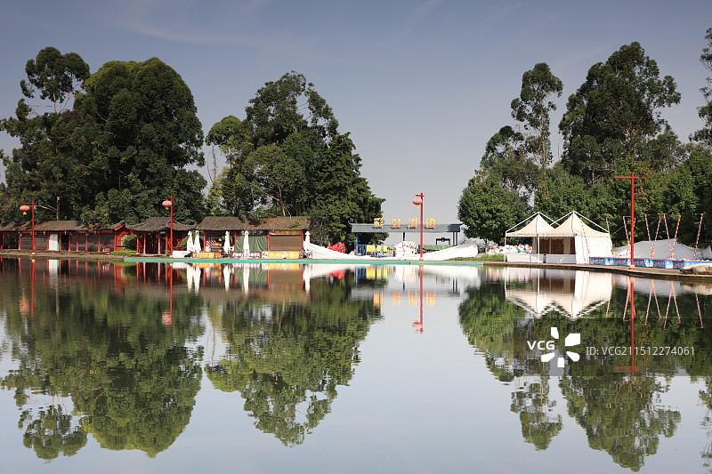 成都花舞人间旅游景区图片素材