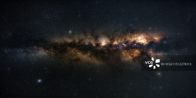 银河中心图片素材