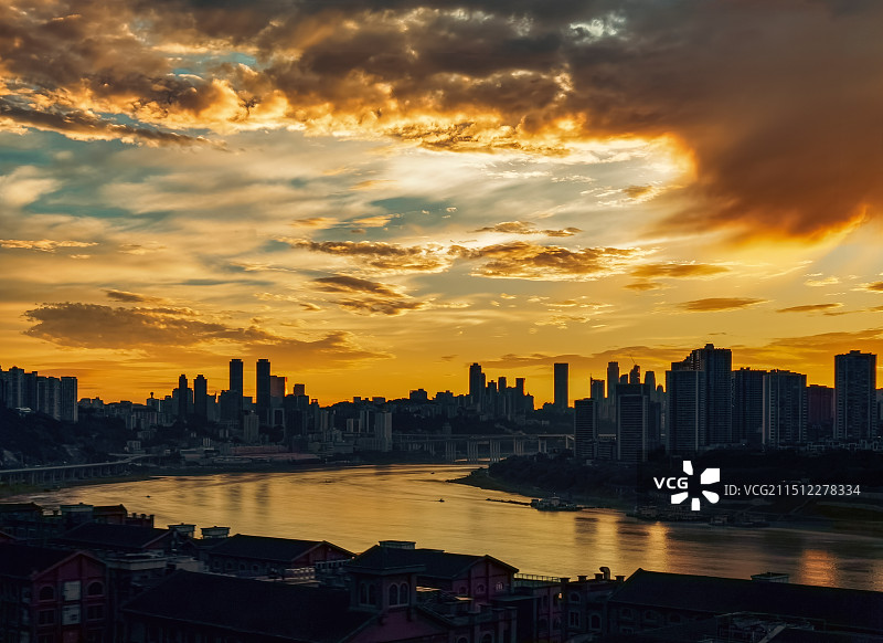 火热的重庆图片素材