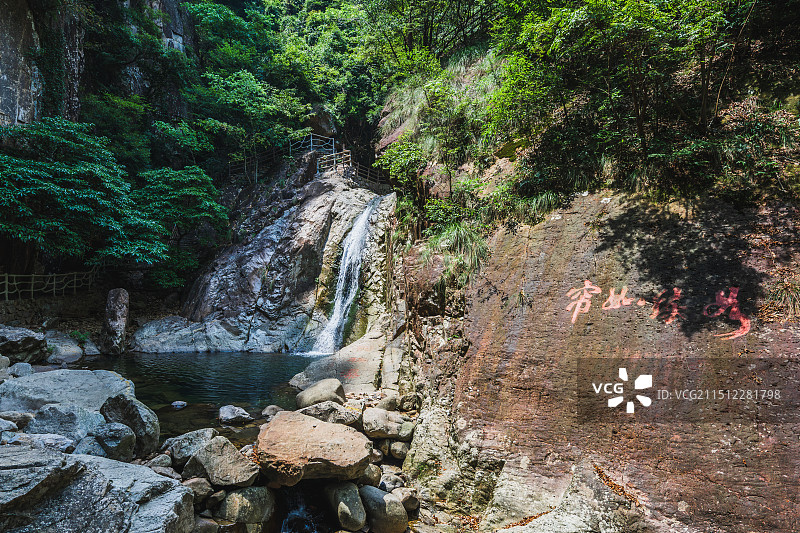 杭州浙西大峡谷图片素材