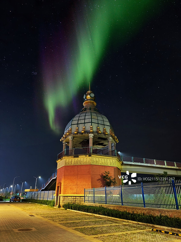古堡之夜图片素材