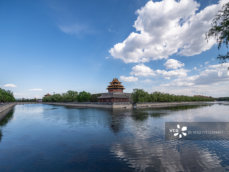 故宫角楼风景图片素材