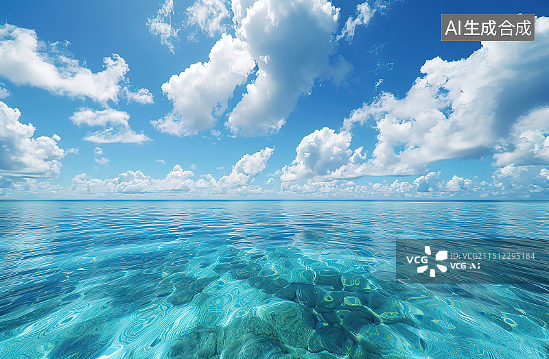 【AI数字艺术】水面图片素材