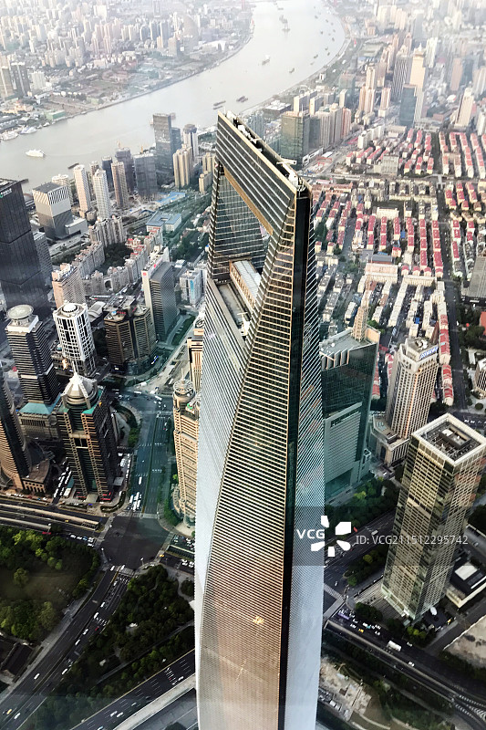上海金茂大厦88层观光厅图片素材