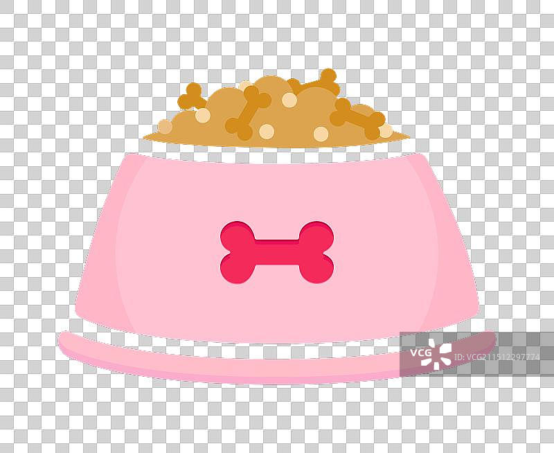 碗里的狗粮剪贴画图片素材