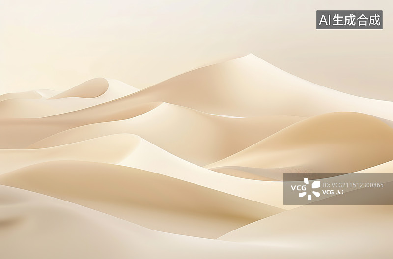 【AI数字艺术】沙丘图片素材