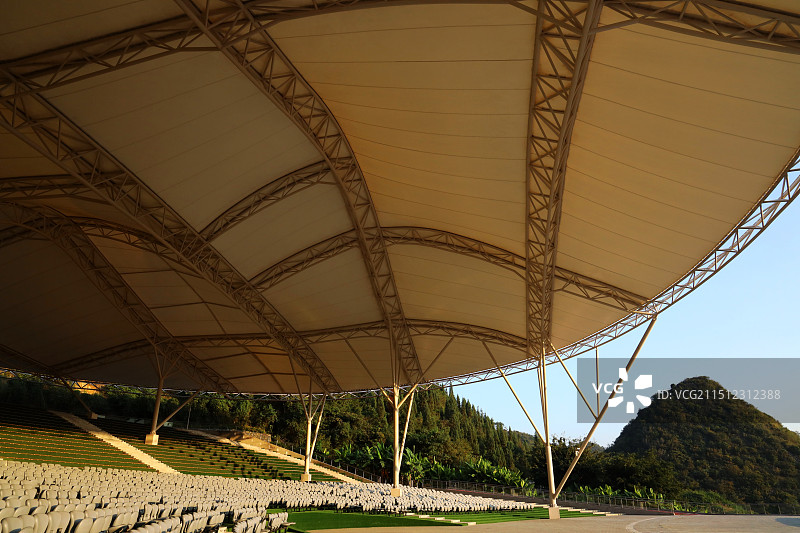 兴义市万峰林国际户外会演中心露天会场图片素材