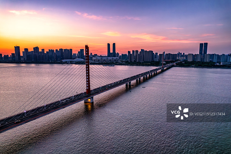 西兴大桥图片素材