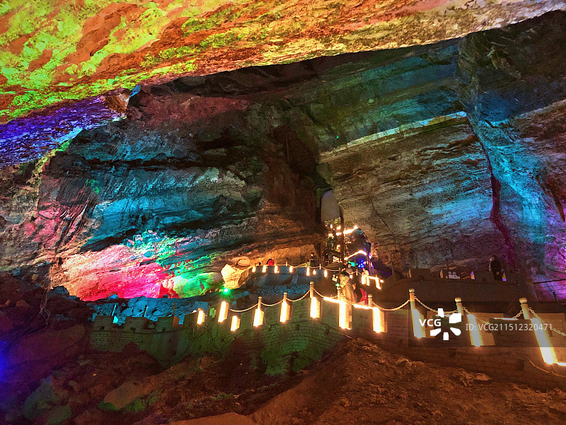 八奇洞景区图片素材