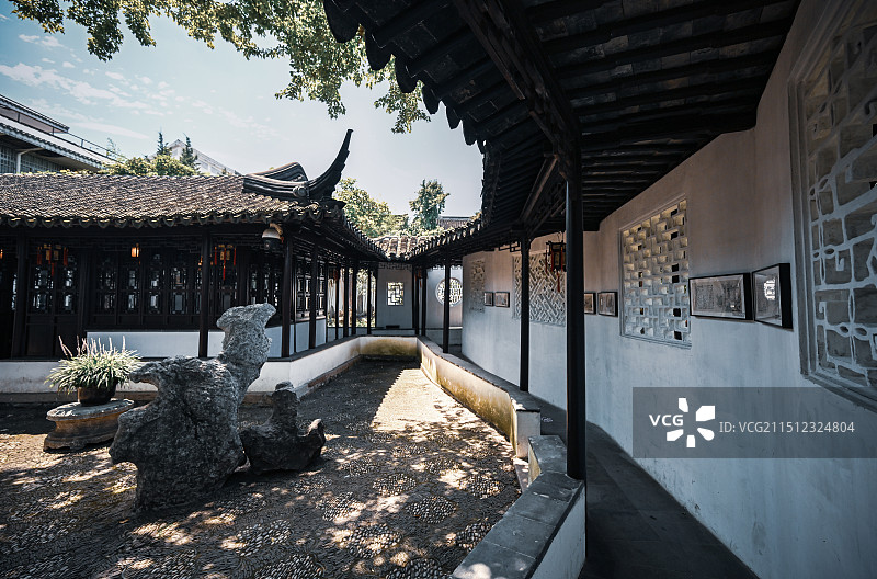 苏州怡园古建图片素材