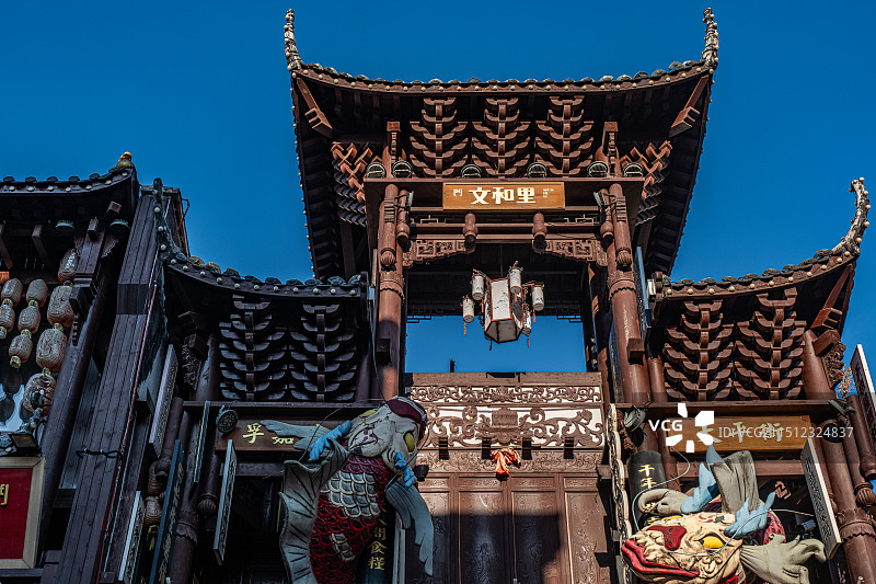 长沙太平街街拍图片素材