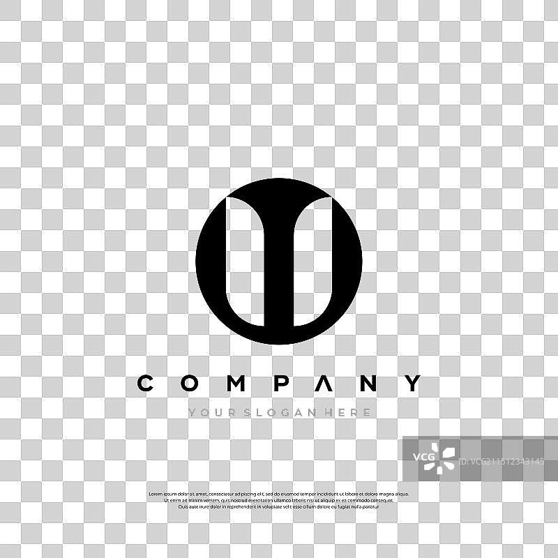 字母U的独特性图片素材