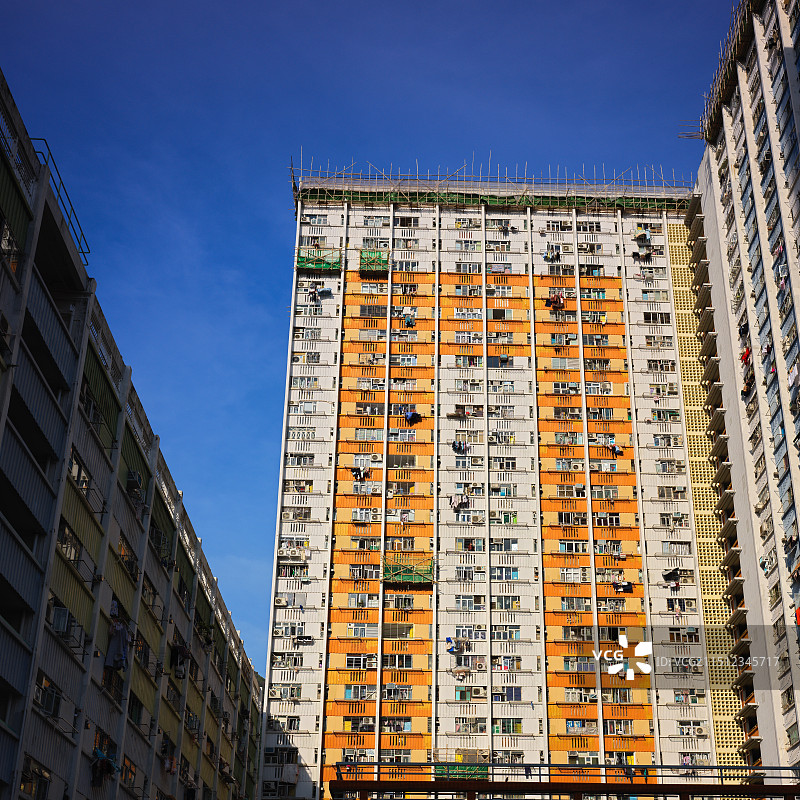 香港彩虹邨街景图片素材