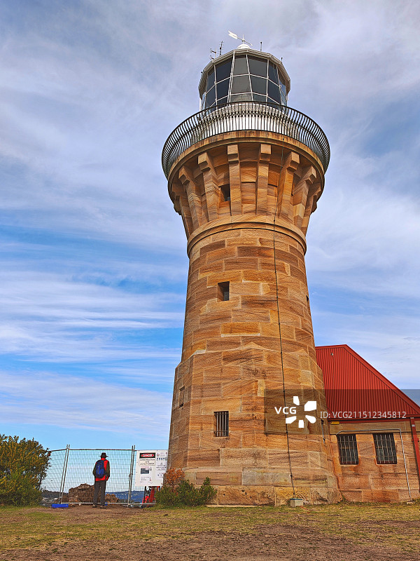 棕榈滩灯塔图片素材
