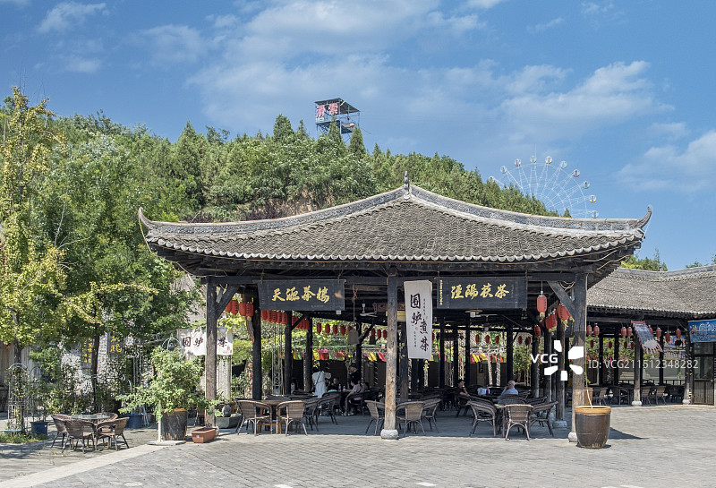 咸阳泾阳龙泉公社图片素材