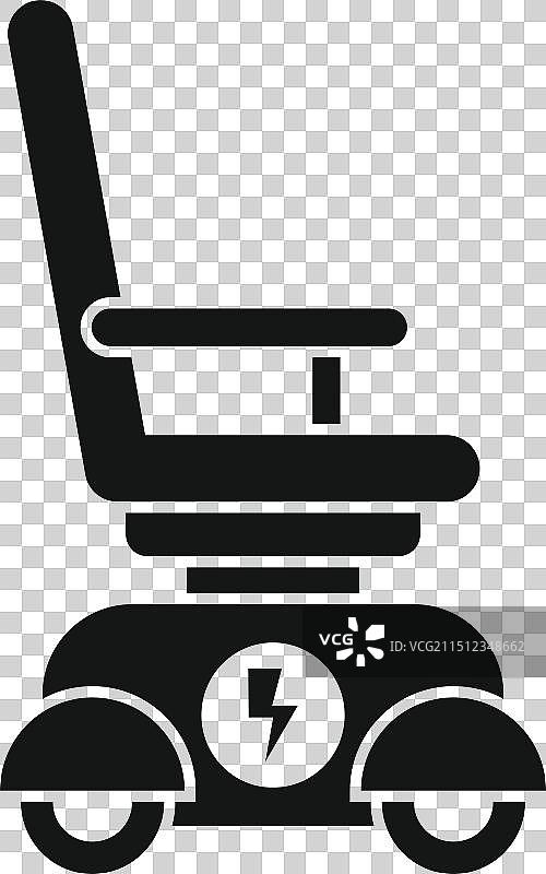 电动轮椅助力独立行动图片素材