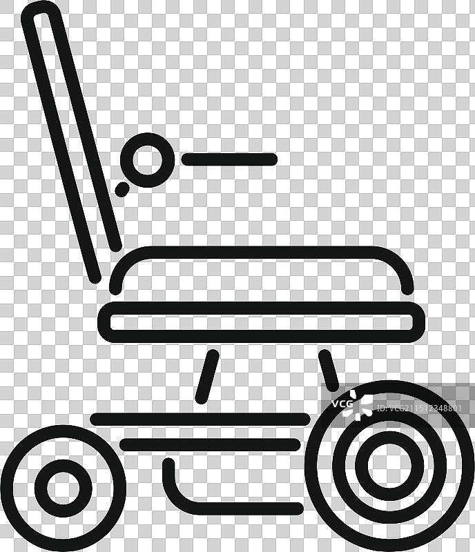 电动轮椅助力独立行动图片素材