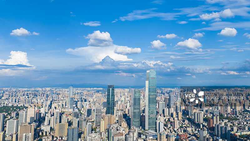 长沙三件套城市天际线航拍图片素材
