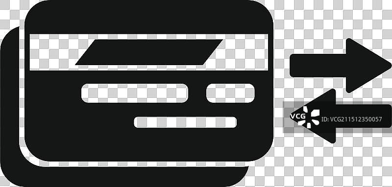 信用卡在线转账图标图片素材