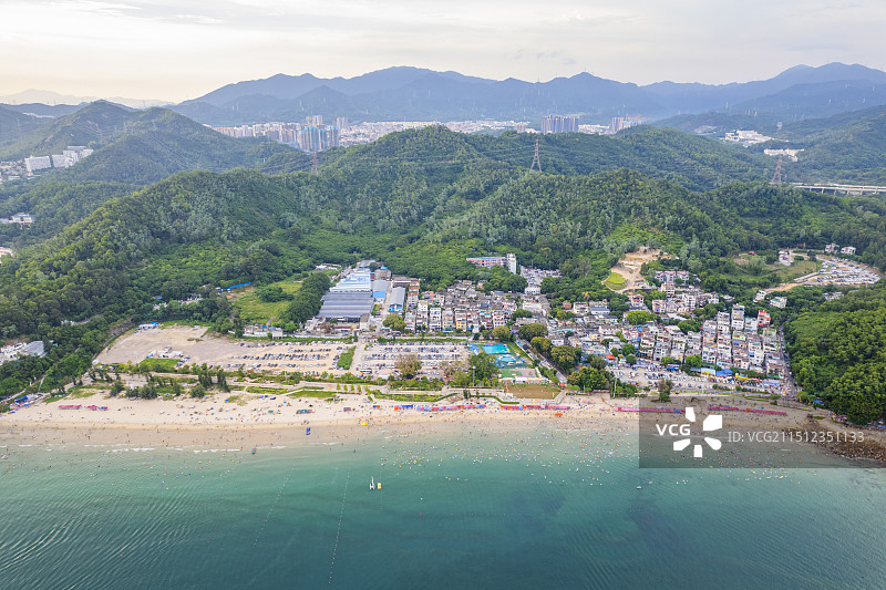 深圳东部黄金海岸 深圳大鹏半岛 深圳大鹏新区 深圳官湖海滩 深圳葵涌图片素材