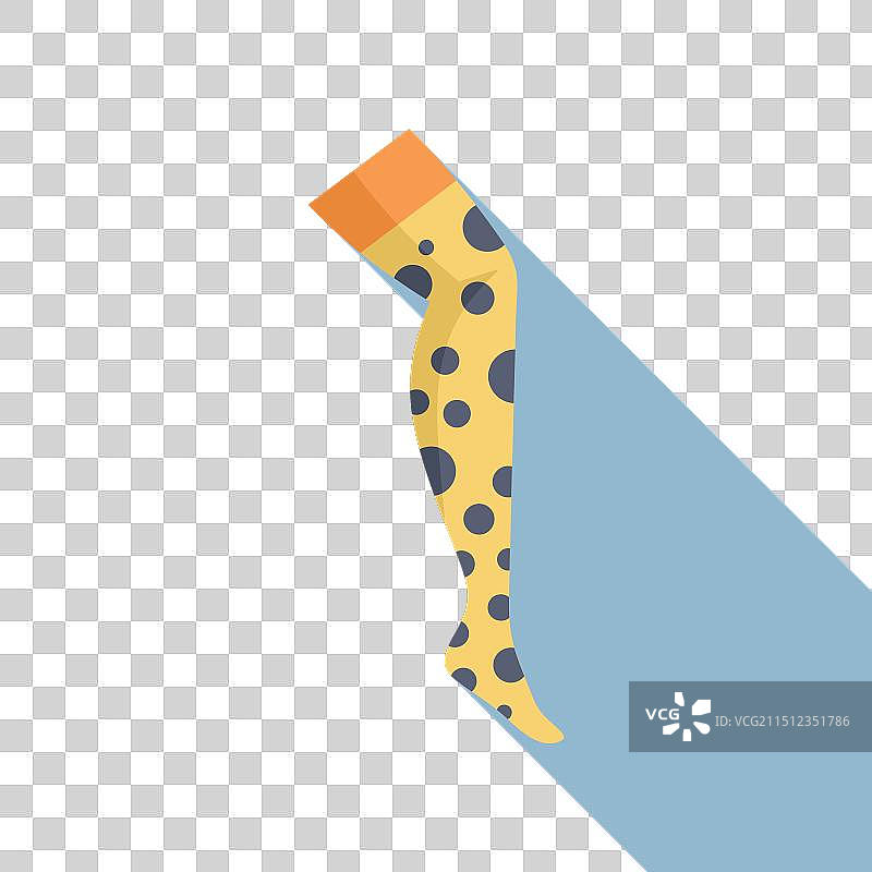 显示静脉曲张的压力袜图片素材