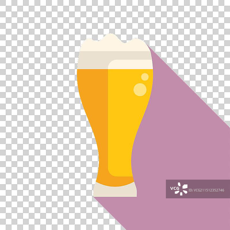 一杯冰爽的啤酒图片素材