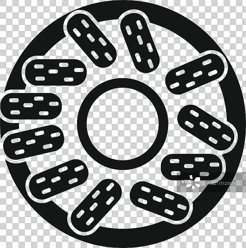 用于微生物研究的细菌培养皿图片素材