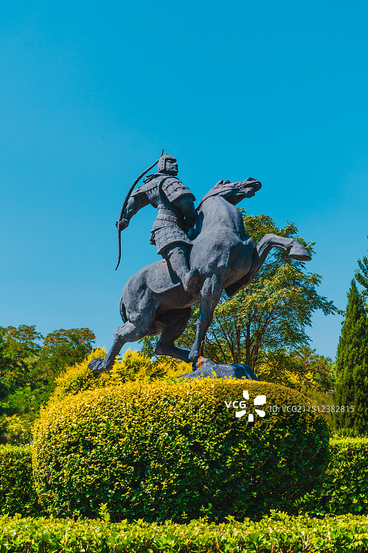 邯郸丛台区赵苑公园图片素材