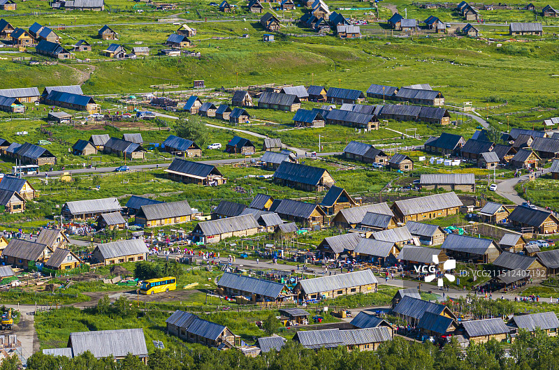 图瓦人的美丽家园——禾木图片素材