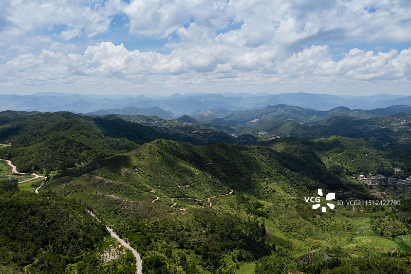 福建泉州永春乌石尖徒步图片素材